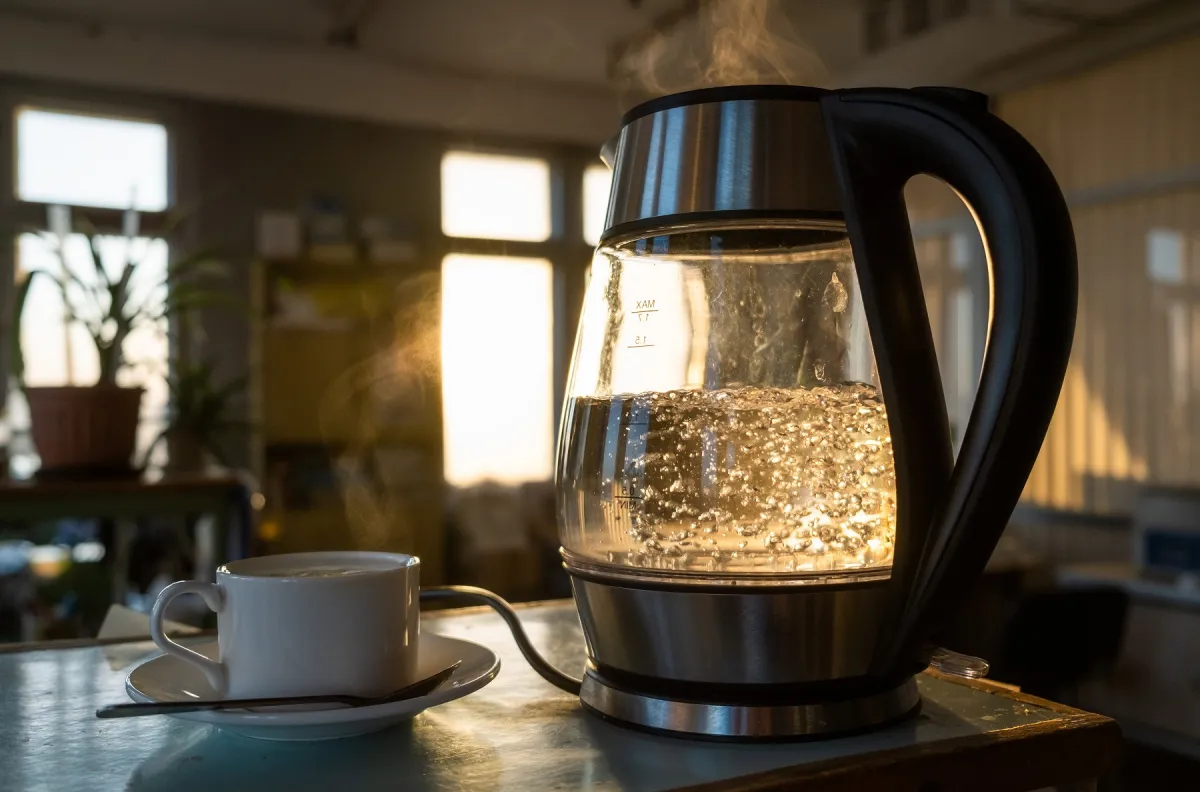Instant kettles for tea and coffee enthusiasts